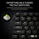 Corsair K65 PLUS WIRELESS, Gaming-Tastatur schwarz, Corsair MLX Fusion