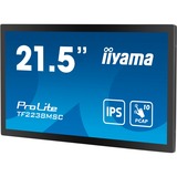 iiyama ProLite TF2238MSC-B1, LED-Monitor 54.5 cm (21.5 Zoll), schwarz, FullHD, Touchscreen, HDMI