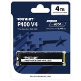 Patriot P400 V4 4 TB, SSD PCIe 4.0 x4, NVMe 2.0, M.2 2280