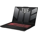 ASUS TUF Gaming A17 (FA707NVR-HX009), Gaming-Notebook grau, ohne Betriebssystem, 43.9 cm (17.3 Zoll) & 144 Hz Display, 512 GB SSD