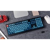 Keychron V6 Max, Gaming-Tastatur schwarz/blaugrau, DE-Layout, Gateron Jupiter Banana, Hot-Swap, RGB