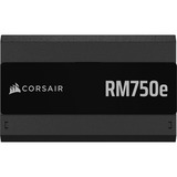 Corsair RM750e (2024), PC-Netzteil schwarz, 1x 12 Pin High Power GPU, 1x PCIe, Kabel-Management, 750 Watt