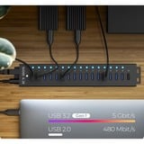 ICY BOX IB-HUB1717-U3, USB-Hub 