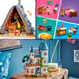 LEGO 42638 Friends Burg mit Ferienunterkunft, Konstruktionsspielzeug 