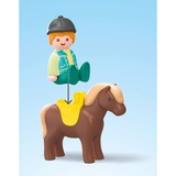 PLAYMOBIL 71656 Junior: Bauernhof-Abenteuer mit Traktor, Anhänger und tierischen Freunden, Konstruktionsspielzeug 