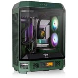 Thermaltake The Tower 600 , Tower-Gehäuse dunkelgrün, Tempered Glass x 3