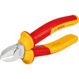 Bosch VDE Werkzeug-Set gemischt, 5-teilig rot/gelb, Seitenschneider, Spitzzange, 3 Schraubendreher