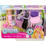 Mattel Barbie Family & Friends Chelsea und Pony, Puppe 