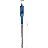 Bosch Expert Flachfräsbohrer SelfCut Speed, Ø 13mm Länge 152mm