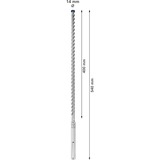 Bosch Expert Hammerbohrer SDS-max-8X, Ø 14mm Arbeitslänge 400mm