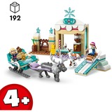 LEGO 43256 Disney Princess Annas Schlittenabenteuer, Konstruktionsspielzeug 