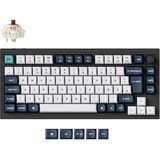 Keychron Q1 Max, Gaming-Tastatur schwarz/mehrfarbig, DE-Layout, Gateron Jupiter Brown, Hot-Swap, Aluminiumrahmen, RGB