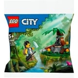 LEGO 30665 City Dschungelforscher mit Baby-Gorilla, Konstruktionsspielzeug 