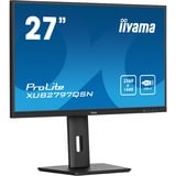 iiyama ProLite XUB2797QSN-B1, LED-Monitor 68.5 cm (27 Zoll), schwarz (matt), WQHD, IPS, Adaptive Sync, USB-C Dock, RJ 45, 100Hz Panel