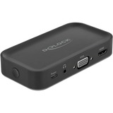 DeLOCK USB-C Docking Station FHD HDMI+VGA, Dockingstation HDMI, VGA, USB-A, USB-C, 3,5mm, SD/MicroSD