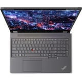 Lenovo ThinkPad P16 G2 (21FA004RGE), Notebook grau/schwarz, Windows 11 Pro 64-Bit, 40.6 cm (16 Zoll) & 165 Hz Display, 1 TB SSD