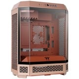 Thermaltake The Tower 600 , Tower-Gehäuse braun, Tempered Glass x 3