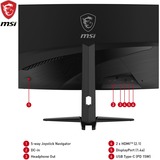 MSI MAG 321CUPDE, Gaming-Monitor 80 cm (31.5 Zoll), schwarz, UltraHD/4k, VA, Curved, Adaptive-Sync, 160Hz Panel