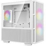 DeepCool CH360 , Tower-Gehäuse weiß, Tempered Glass