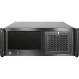 Inter-Tech IPC 4U-4460-TFT, Server-Gehäuse schwarz, 4 Höheneinheiten