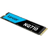 Lexar NQ710 500 GB, SSD schwarz/blau, PCIe 4.0 x4, NVMe 1.4, M.2 2280