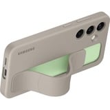 SAMSUNG Standing Grip Case, Handyhülle taupe, Samsung Galaxy S24