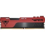 Patriot DIMM 16 GB DDR4-2666  , Arbeitsspeicher rot/schwarz, PVE2416G266C6, Viper Elite II, INTEL XMP