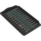 Wera Kraftform Micro Big Pack 1 Elektronik-Schraubendrehersatz schwarz/grün, 25-teilig