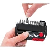 Wiha Bit-Satz FlipSelector Standard, PH / PZ / TX schwarz/rot, 15-teilig, mit Gürtelclip