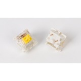 Keychron Gateron Silent Brown Switch-Set, Tastenschalter braun/transparent, 110 Stück