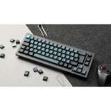 Keychron Q2 Pro, Gaming-Tastatur schwarz/blaugrau, DE-Layout, Keychron K Pro Red, Hot-Swap, Aluminiumrahmen, RGB