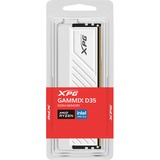 ADATA DIMM 32 GB DDR4-3200  , Arbeitsspeicher weiß, AX4U320032G16A-SWHD35, XPG GAMMIX D35, INTEL XMP