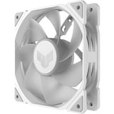 ASUS TUF GAMING TR120 ARGB, Gehäuselüfter weiß/transparent, Reverse Blade, 3er Pack, 120 mm