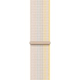 Apple Sport Loop, Uhrenarmband beige/gelb, 41 mm