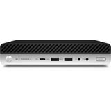 HP Elitedesk 800 G3 Generalüberholt, Mini-PC schwarz/silber, Windows 10 Pro 64-Bit