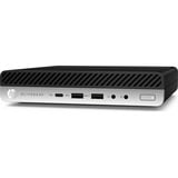 HP Elitedesk 800 G3 Generalüberholt, Mini-PC schwarz/silber, Windows 10 Pro 64-Bit