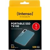 Intenso Externe SSD TX100 1 TB blaugrau, USB-A 3.2 Gen 1 (5 Gbit/s)