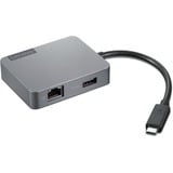 Lenovo Powered USB-C Travel Hub Gen 2, Dockingstation USB, HDMI, VGA, RJ-45