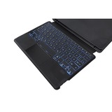 SAMSUNG Tucano Book Cover Keyboard mit Trackpad, Tastatur schwarz, DE-Layout, für Galaxy Tab S6 Lite