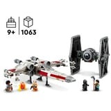 LEGO 75393 Star Wars Mashup aus TIE Fighter & X-Wing, Konstruktionsspielzeug 