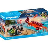 PLAYMOBIL 71532 Pirates Kampf gegen die Riesenkrabbe, Konstruktionsspielzeug 