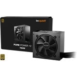 be quiet! Pure Power 12 750W, PC-Netzteil schwarz, 1x 12-Pin High Power GPU, 3x PCIe, Kabel-Management, 750 Watt