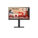 LG 24BA750-B.AEU, LED-Monitor 60.4 cm (23.8 Zoll), schwarz, FullHD, IPS, USB-C, RJ45, 100Hz Panel