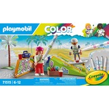 PLAYMOBIL 71515 Color Skatepark, Konstruktionsspielzeug 