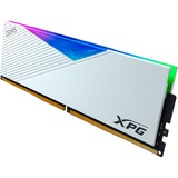 ADATA DIMM 16 GB DDR5-5600  , Arbeitsspeicher weiß, AX5U5600C3616G-CLARWH, XPG Lancer RGB, INTEL XMP, AMD EXPO