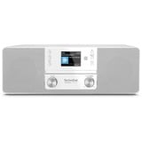 TechniSat DIGITRADIO 370 CD IR, Internetradio weiß, DAB+, UKW, Bluetooth, CD, WLAN