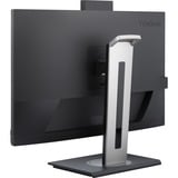 ViewSonic VG2757V-2K Videokonferenzmonitor, LED-Monitor 68.6 cm (27 Zoll), schwarz (matt)/grau, QHD, IPS, Webcam, Mikrofon, USB Hub, USB-C, 100Hz Panel