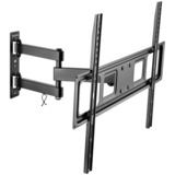 goobay TV-Wandhalterung Basic FULLMOTION (L) schwarz, für 94 - 178cm (37" - 70") Fernseher