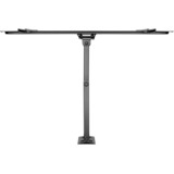 goobay TV-Wandhalterung Basic FULLMOTION (L) schwarz, für 94 - 178cm (37" - 70") Fernseher