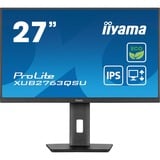 iiyama ProLite XUB2763QSU-B1, LED-Monitor 69 cm (27 Zoll), schwarz (matt), QHD, IPS, Adaptive-Sync, 100Hz Panel